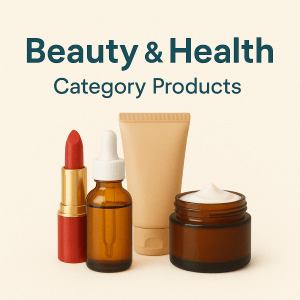Beauty & Health Products Available