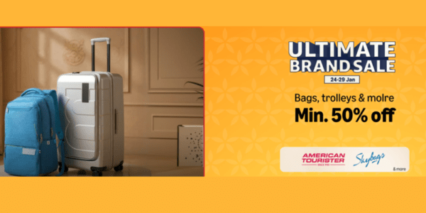 Discounts on bags & trollys,